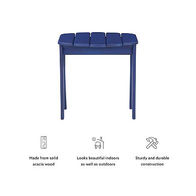 Linon Adirondack Indoor / Outdoor Patio End Table