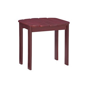 Linon Adirondack Indoor / Outdoor Patio End Table