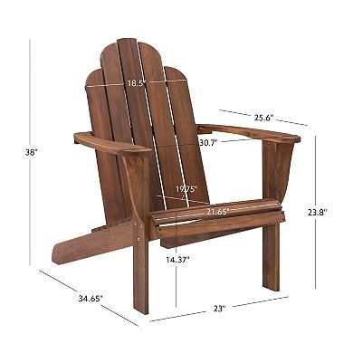 Linon Adirondack Indoor / Outdoor Patio Chair