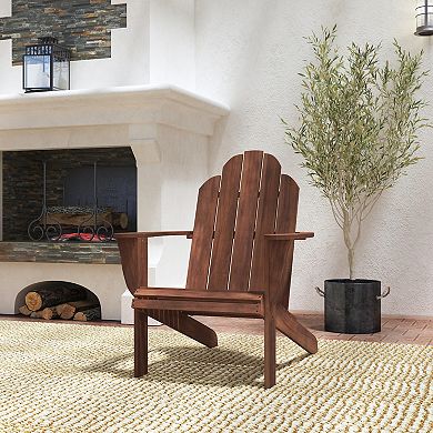 Linon Adirondack Indoor / Outdoor Patio Chair