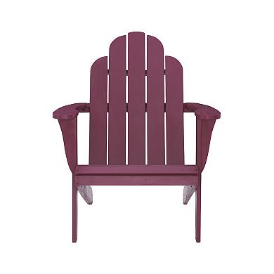 Linon Adirondack Indoor / Outdoor Patio Chair