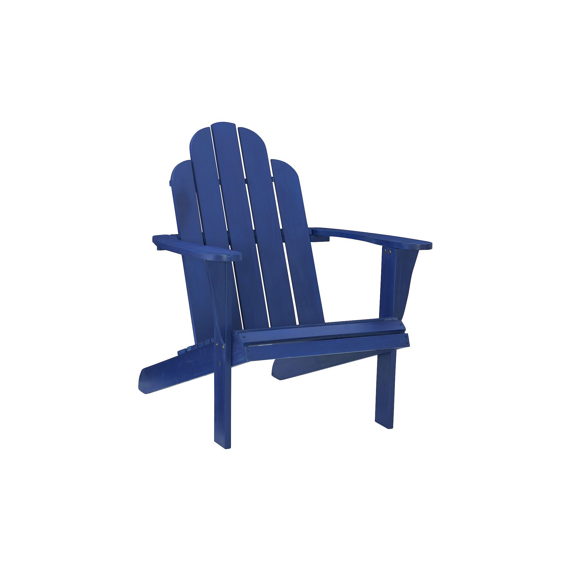 Linon Adirondack Indoor / Outdoor Patio Chair, Blue
