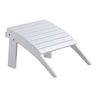 Linon Adirondack Indoor / Outdoor Patio Ottoman