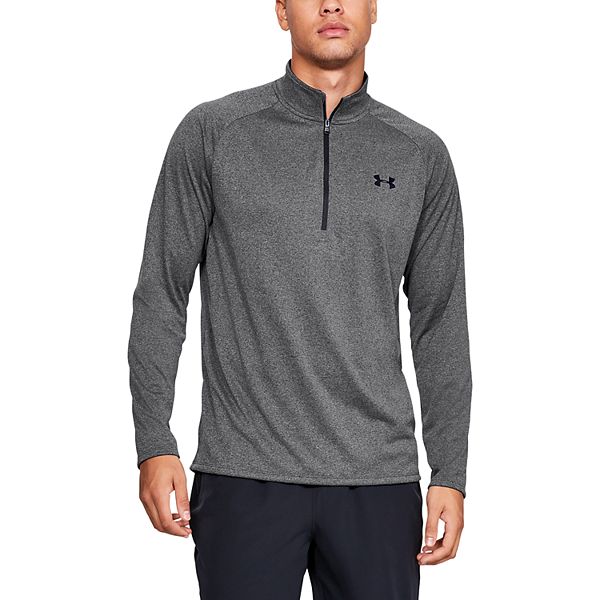 Under Armour Men's UA Tech&trade; &frac12; Zip Long Sleeve 3XLT Gray