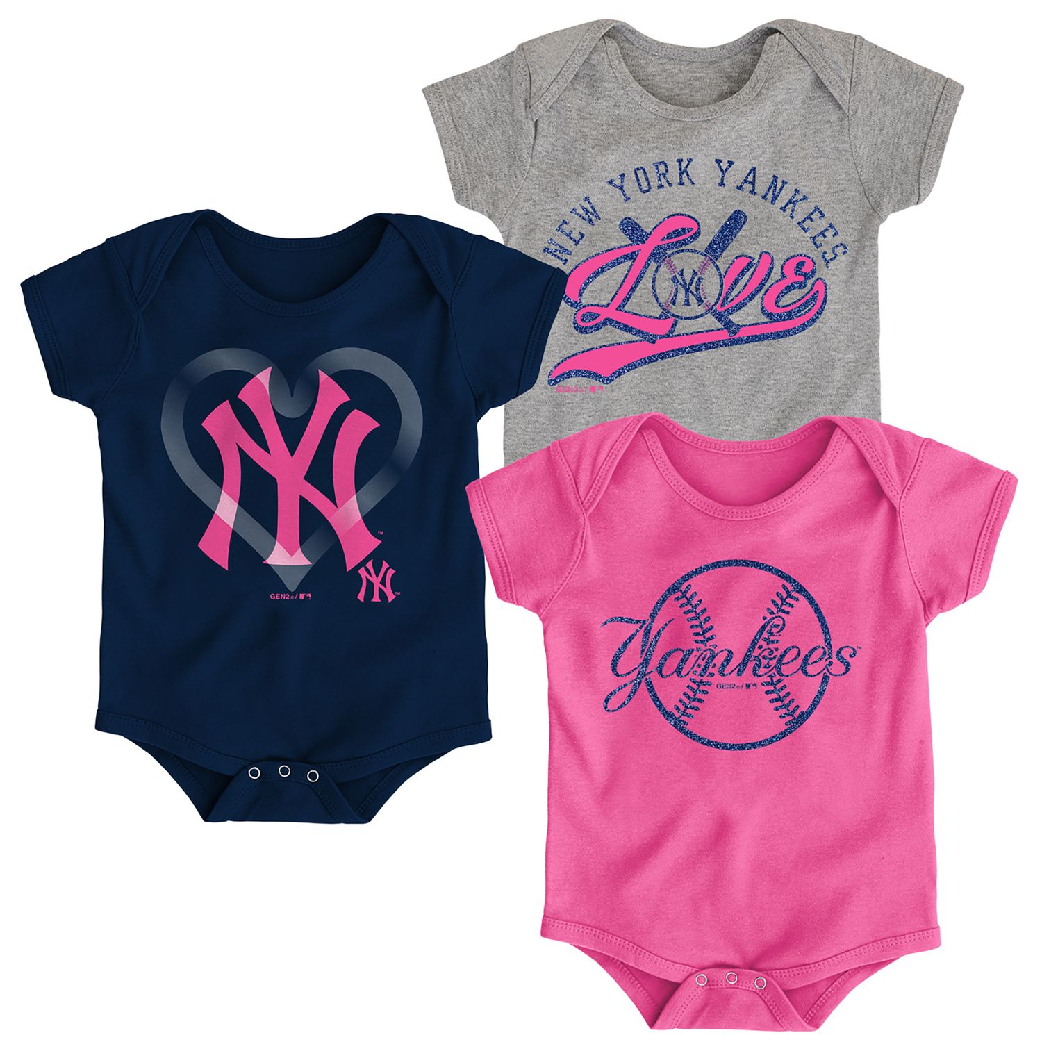 yankees baby girl clothes