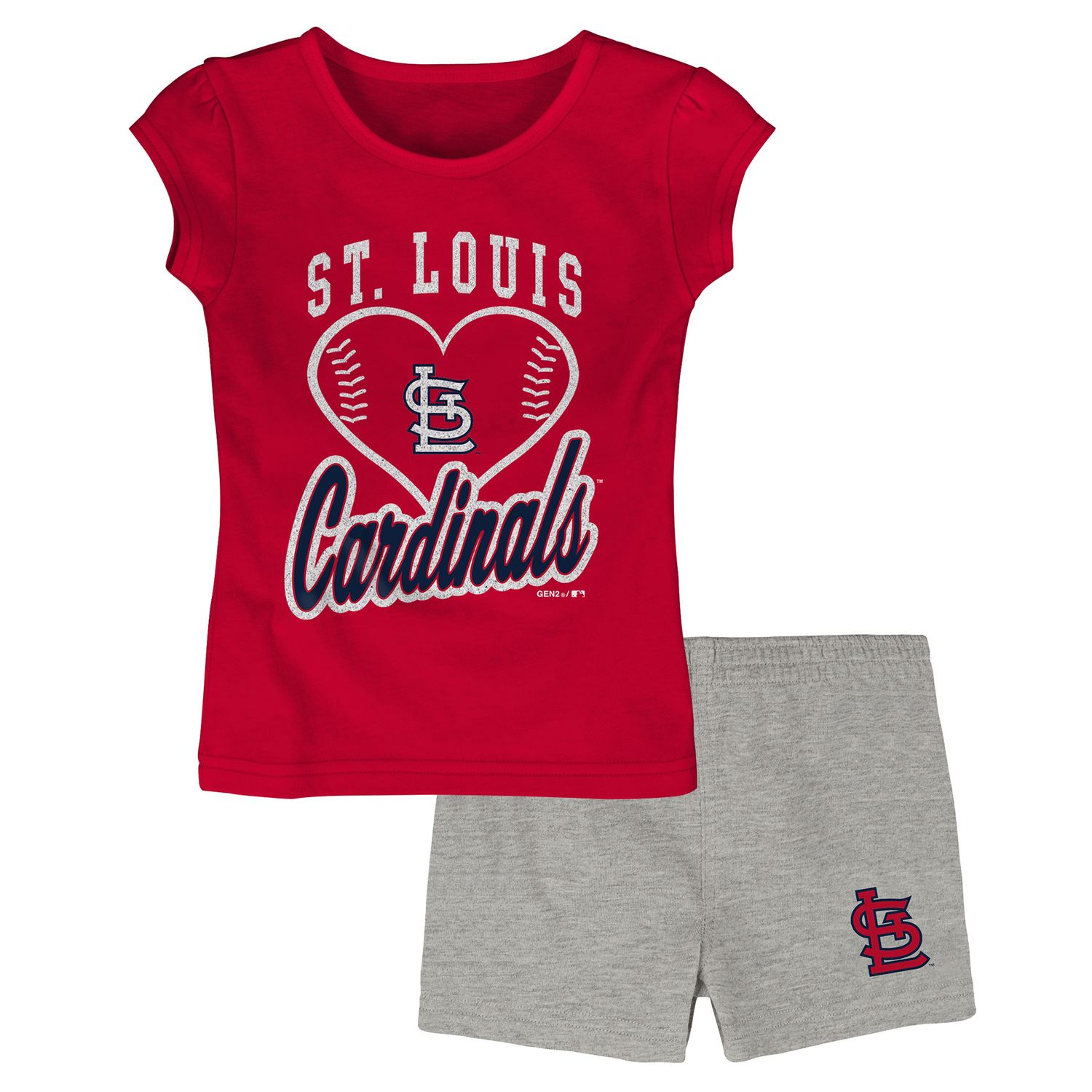 girls st louis cardinals shirt