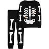 Toddler Boy Carter's 2-Piece Skeleton Snug Fit Cotton Pajama Set