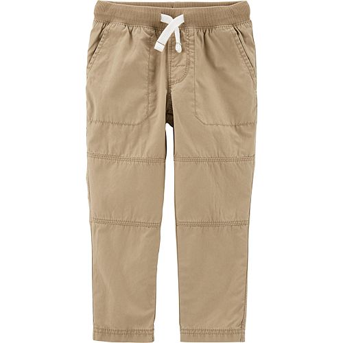 toddler boy khaki joggers