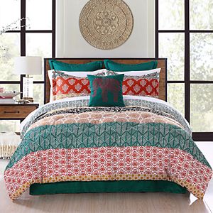 Waverly Spree Santa Maria Reversible Comforter Set