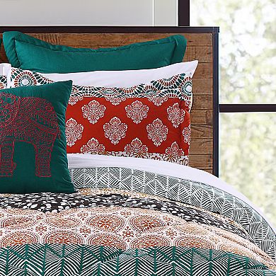 Lush Decor Bohemian Stripe Comforter Set