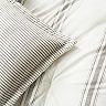 Lush Decor Farmhouse Stripe Comforter Set