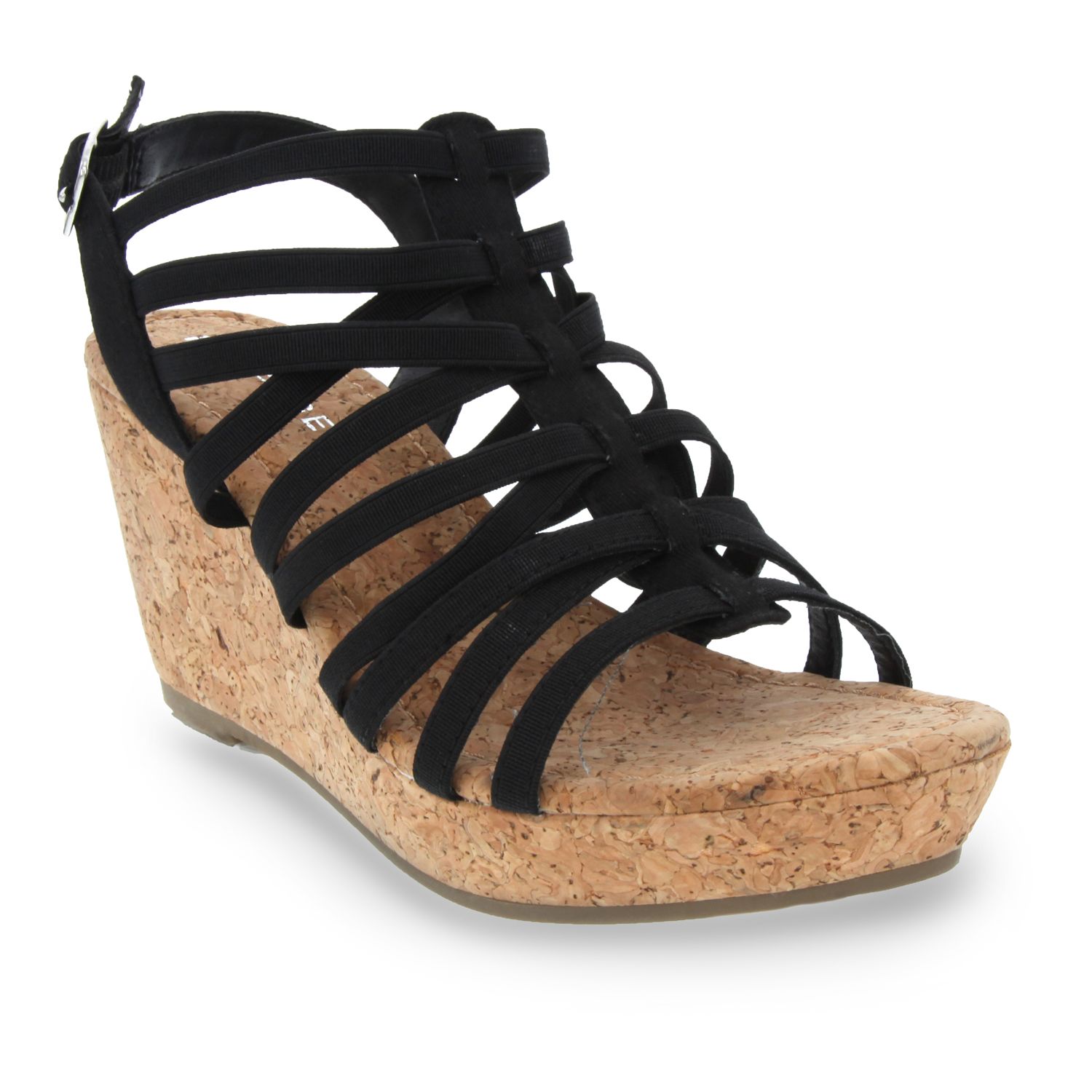 rampage black wedges