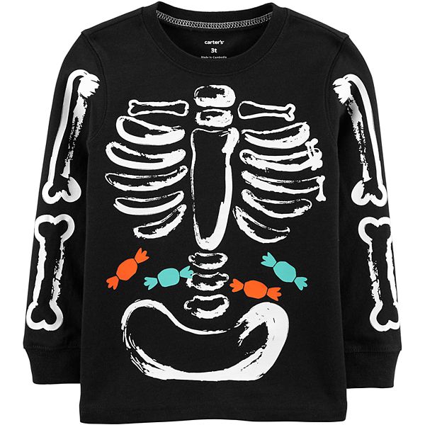 Halloween Baseball Skeleton Sweatshirt - Shirt Low Price