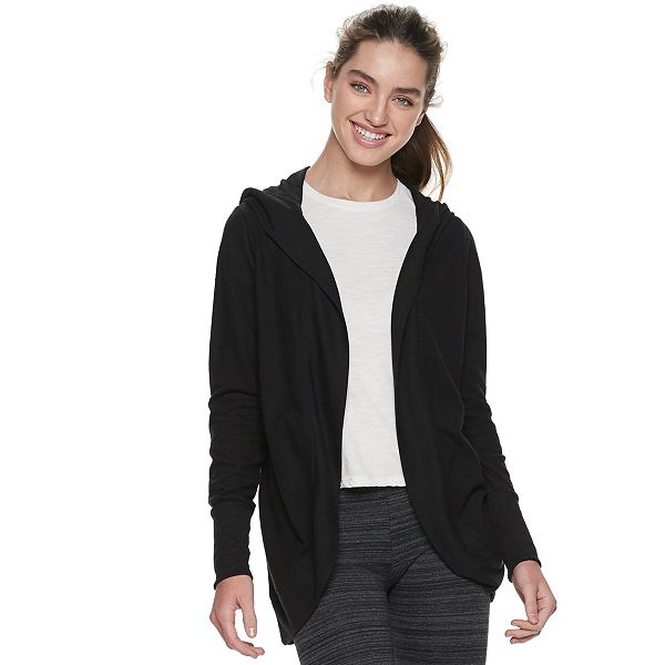 Juniors' Grayson Threads Cozy Hooded Cardigan