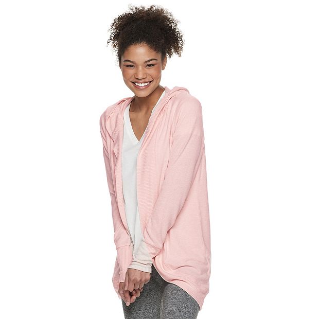 Juniors' Grayson Threads Cozy Hooded Cardigan