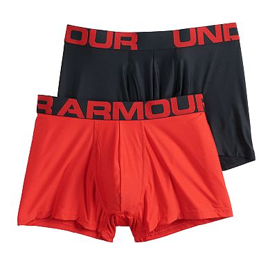 Men's Under Armour 2-pack UA Tech™ Mesh 3-inch Boxerjock® Briefs