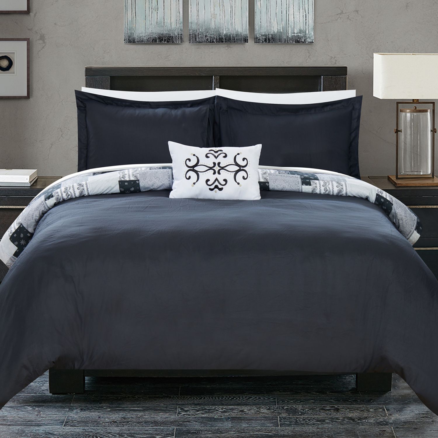 Chic Home Utopia Duvet Cover & Sheet Set