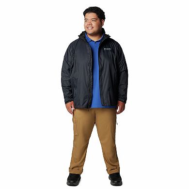 Big & Tall Columbia Watertight II Omni-Tech Hooded Packable Jacket
