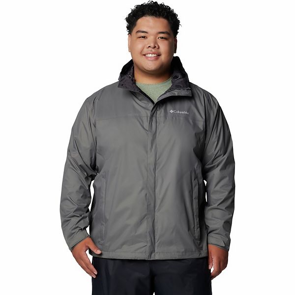 Big & Tall Columbia Watertight II Omni-Tech Hooded Packable Jacket