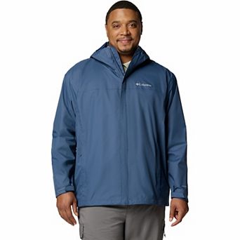 Big & Tall Columbia Watertight II Omni-Tech Hooded Packable Jacket
