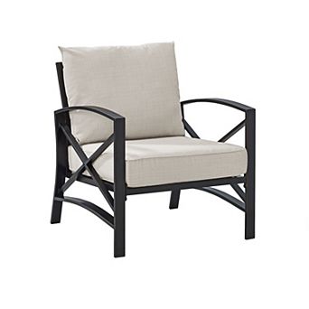 Crosley Kaplan Arm Chair with Mist Cushion