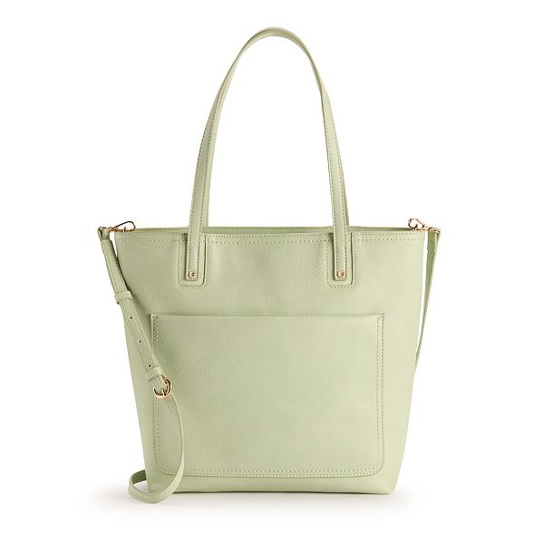 LC Lauren Conrad Presley Convertible Tote Bag - Celadon Green – Kohl's  Inventory Checker – BrickSeek