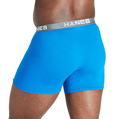 Men's Hanes® 4-Pack Ultimate Comfort Flex Fit Moisture-Wicking Boxer Brief Underwear