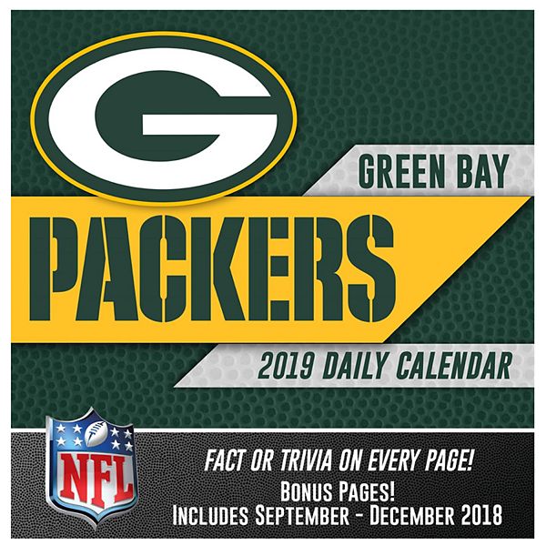 Green Bay Packers 2019 Box Calendar
