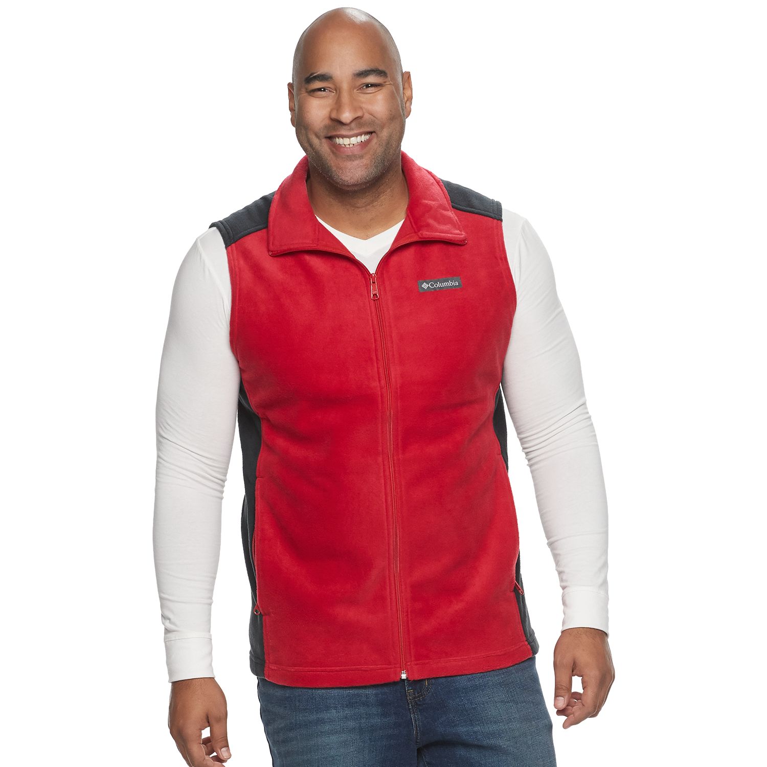 columbia big & tall vests