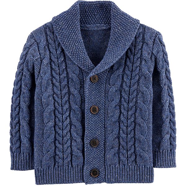 Baby boy on sale shawl collar sweater