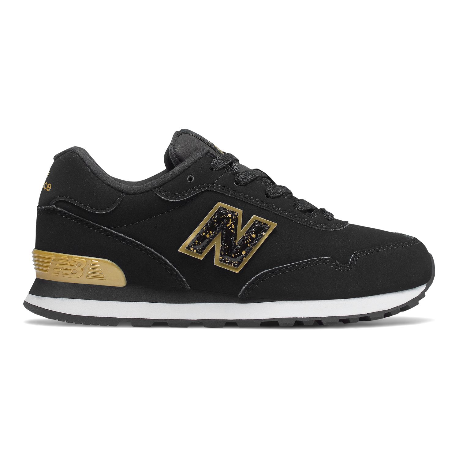 new balance 515 black and gold