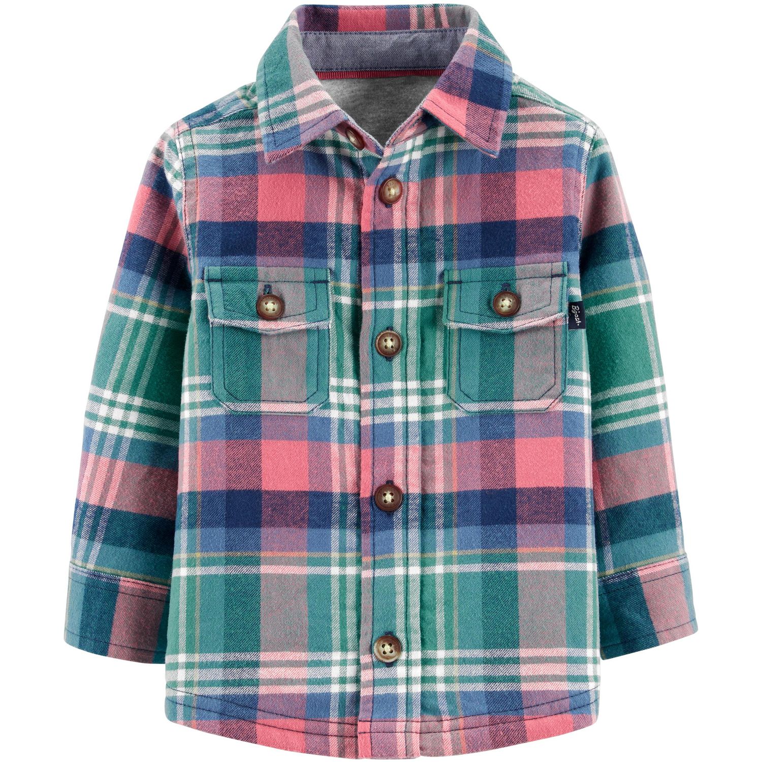 infant boy flannel shirts