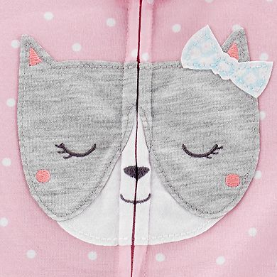 Toddler Girl Carter's Cat Footed Pajamas
