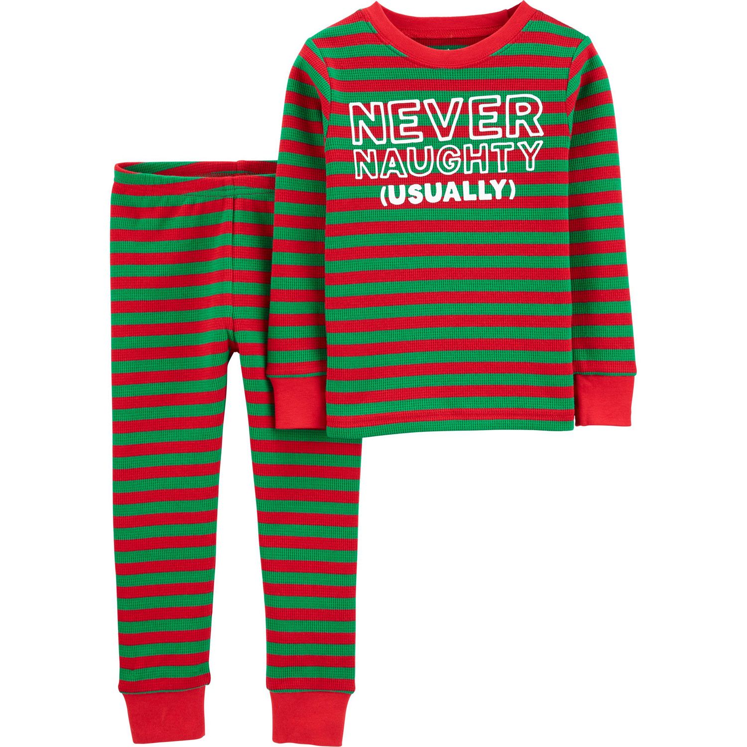 thermal christmas pajamas