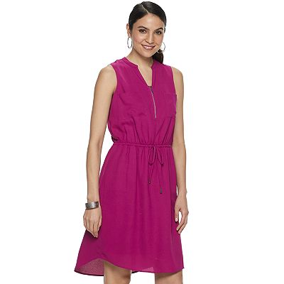 Women s Apt. 9 Sleeveless Zipper Accent Dress