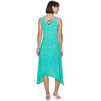 apt 9 maxi dress Women's Apt. 9® Sharkbite Strappy Maxi Dress