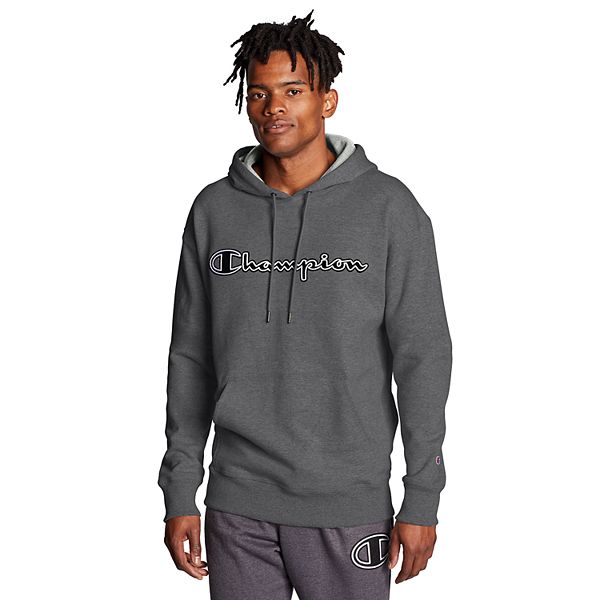 Men s Champion Applique Fleece Hoodie