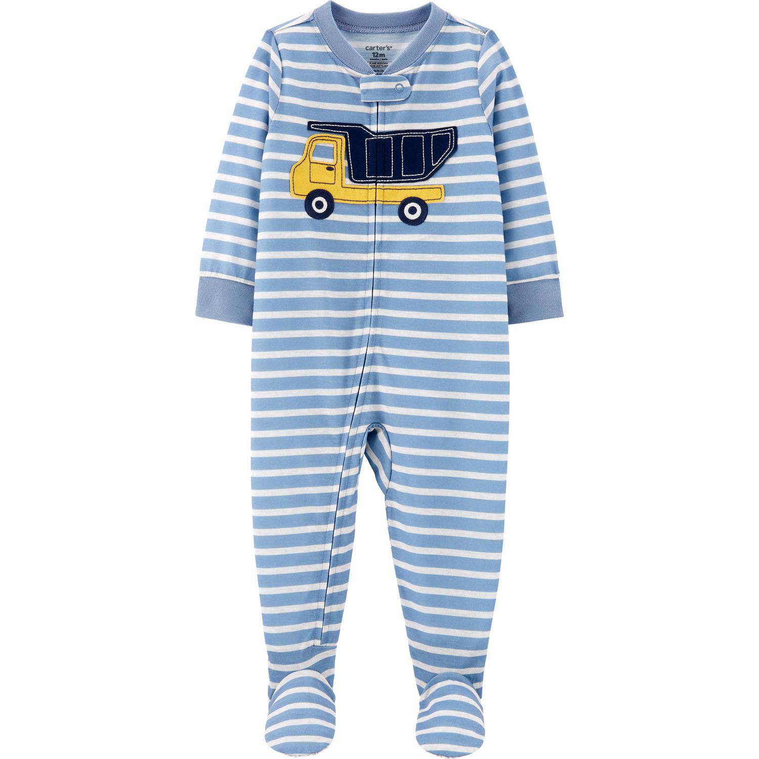 carter's construction pajamas