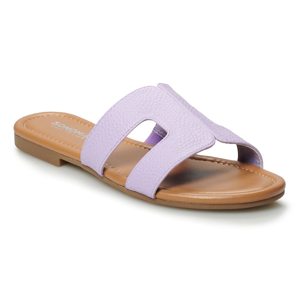 Slip-on sandals for women