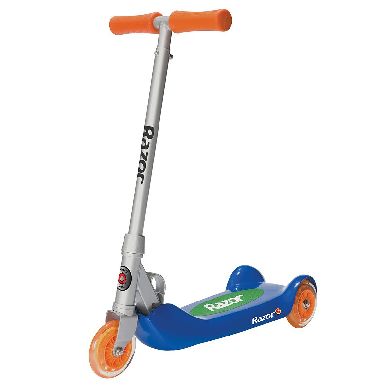 UPC 817378009289 product image for Razor Jr. Folding Kiddie Kick Scooter - Blue | upcitemdb.com