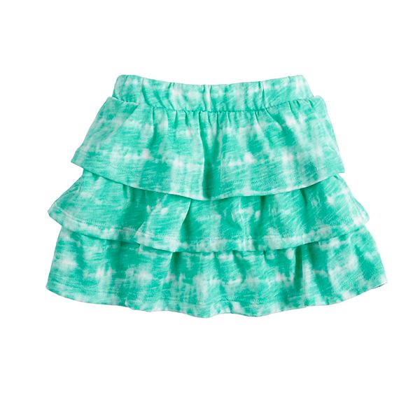 Baby Girl Jumping Beans® Tiered Print Skort