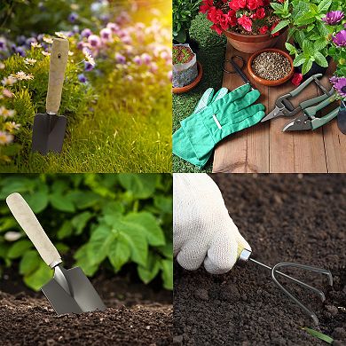 Pure Garden Tote & Garden Tool 8-piece Set