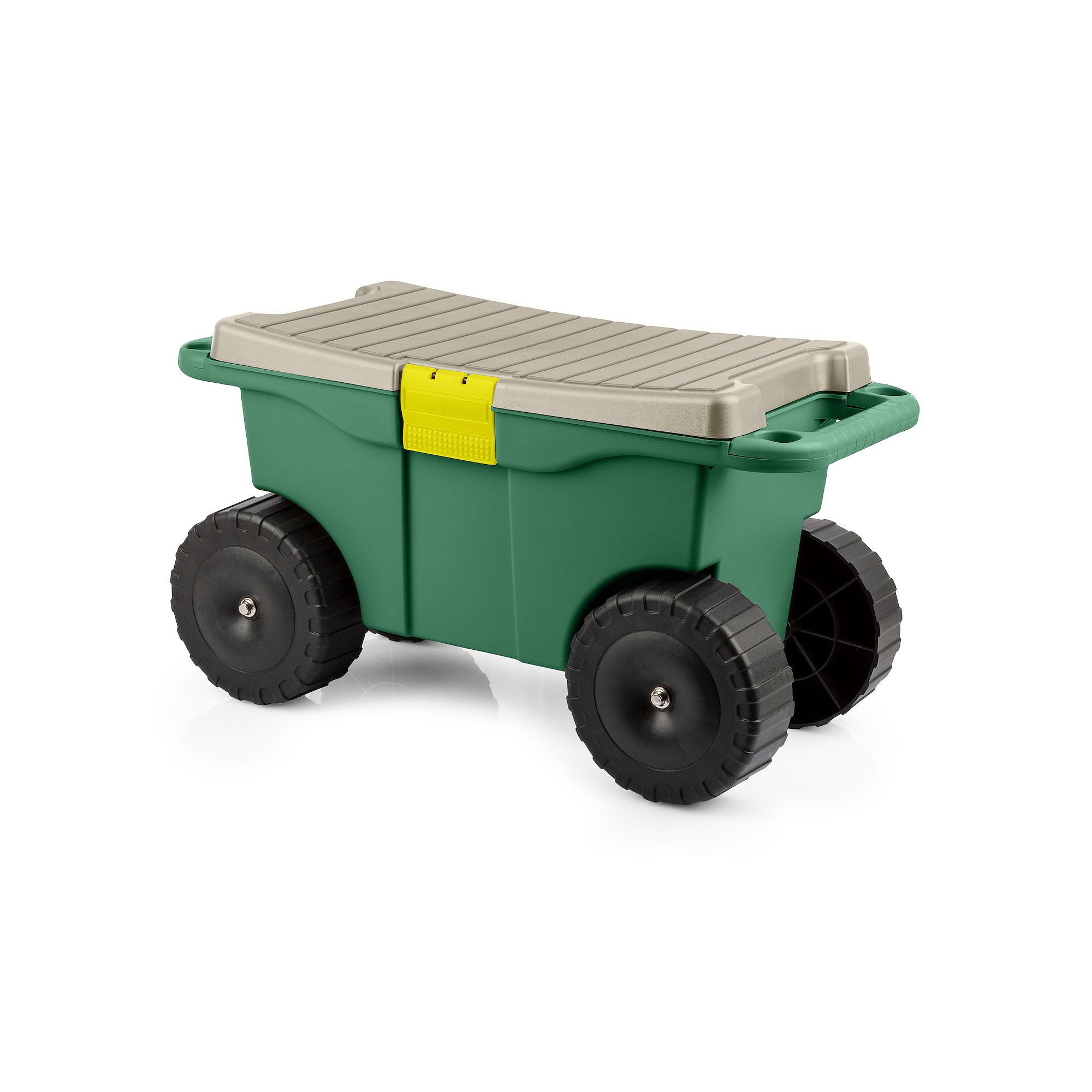 Pure Garden Indoor / Outdoor Storage Cart, Green
