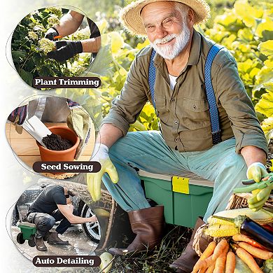 Pure Garden Indoor / Outdoor Storage Cart