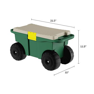 Pure Garden Indoor / Outdoor Storage Cart