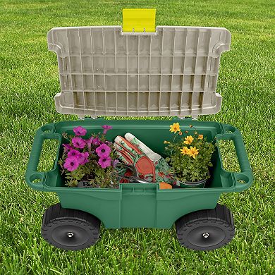 Pure Garden Indoor / Outdoor Storage Cart