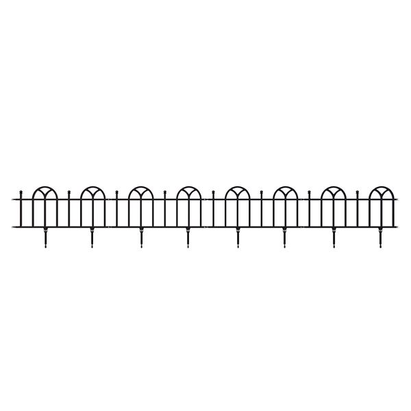 Pure Garden Victorian Fence Lawn Edging, Pure Garden Victorian Fence