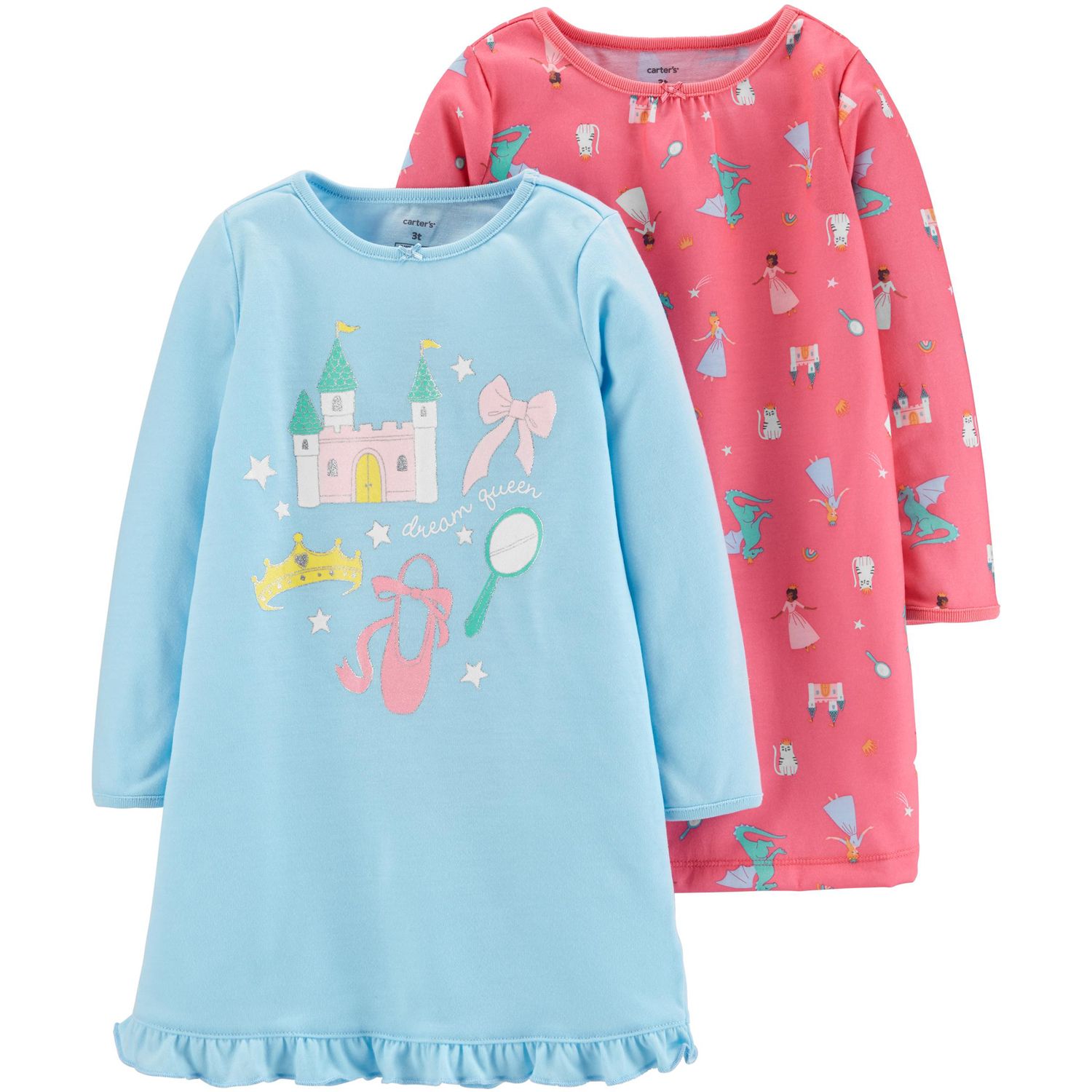 girls long sleeve nightgown