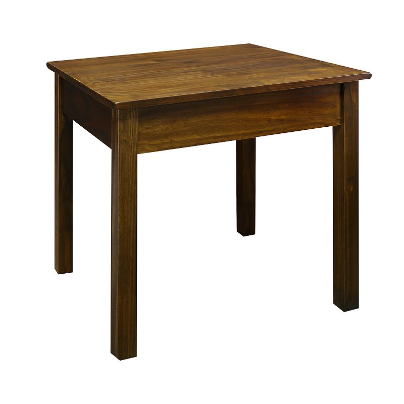 Casual Home Kennedy End Table & Concealed Drawer, Brown