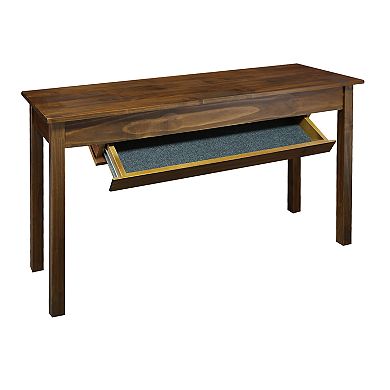 Casual Home Kennedy Console Table & Concealed Drawer